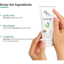 Fixderma Foobetik Cream, Foot Cream, Foot Care, For Dry And Cracked Feet, Moisturizes And Soothes Feet, Heel Repair, For Calloused Or Chapped Skin, Paraben Free, 100Gm