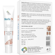 Fixderma 10Percentage Tranexamic Acid Plus 2Percentage Kojic Acid Plus 1Percentage Arbutin Skarfix -Tx Face Cream, Pigmentation Removal Cream, Uneven Skin Tone, Reduces Dark Spots And Blemishes, 15 Gm