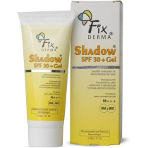 Fixderma Shadow Sunscreen Spf 30, Sunscreen For Oily Skin, Sun Screen Protector Spf 30, Body And Face, Broad Spectrum For Uva And Uvb Protection Women And Men, Non Greasy And Water Resistant, 40Gm