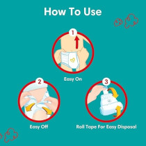 Pampers Baby-Dry Pants Diapers With Aloe Vera Lotion, 360 Fit And Up To 100Percentage Leakproof, Size 3, 6-11Kg, Mega Box, 105 Count