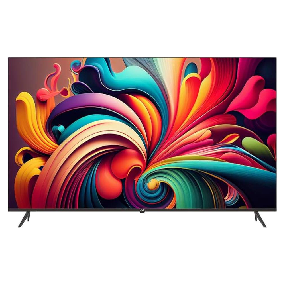JVC 65 Inch Edgeless 4K QLED Quantum Dot WebOS Smart TV with Magic Remote, Bluetooth and Dolby Audio 2024 Model, LT-65NQ7155