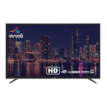 Evvoli 32 Inch HD LED Standard TV With Built In Receiver, 32EV100D