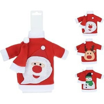 Homesmiths Wine Bottle Santa Jumper Assorted