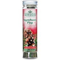 Scentsicles Scented Ornament Sticks, Snowberry Pine, 6 Piece