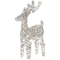 Homesmiths Reindeer 50 Cm Led, Grey