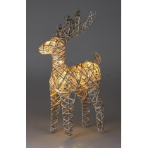 Homesmiths Reindeer 50 Cm Led, Grey