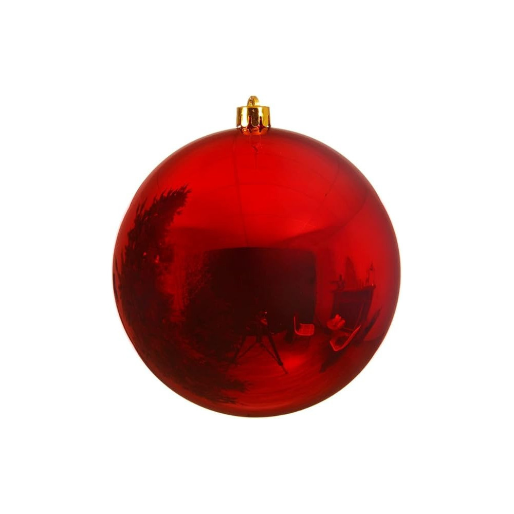 Kaemingk Baubles Shatterproof Shiny Red 20 Cm, 1 Piece