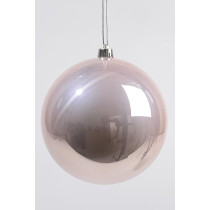 Kaemingk Izaneo Cup Holder Ball Noel Glossy Pink XX-Large, 20 cm
