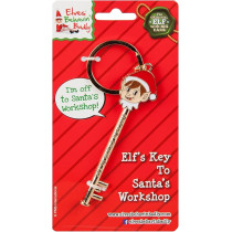 Elves Behavin' Badly Elfs Key To Santas Workshop Festive Christmas Decoration, One Size