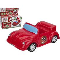 Elves Behavin' Badly 500035 Elf Free Wheel Plastic Car, 1 Piece, Red, 30 Cm Accessory