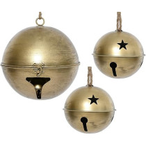 Kaemingk Bell Iron Powder Coating, Gold