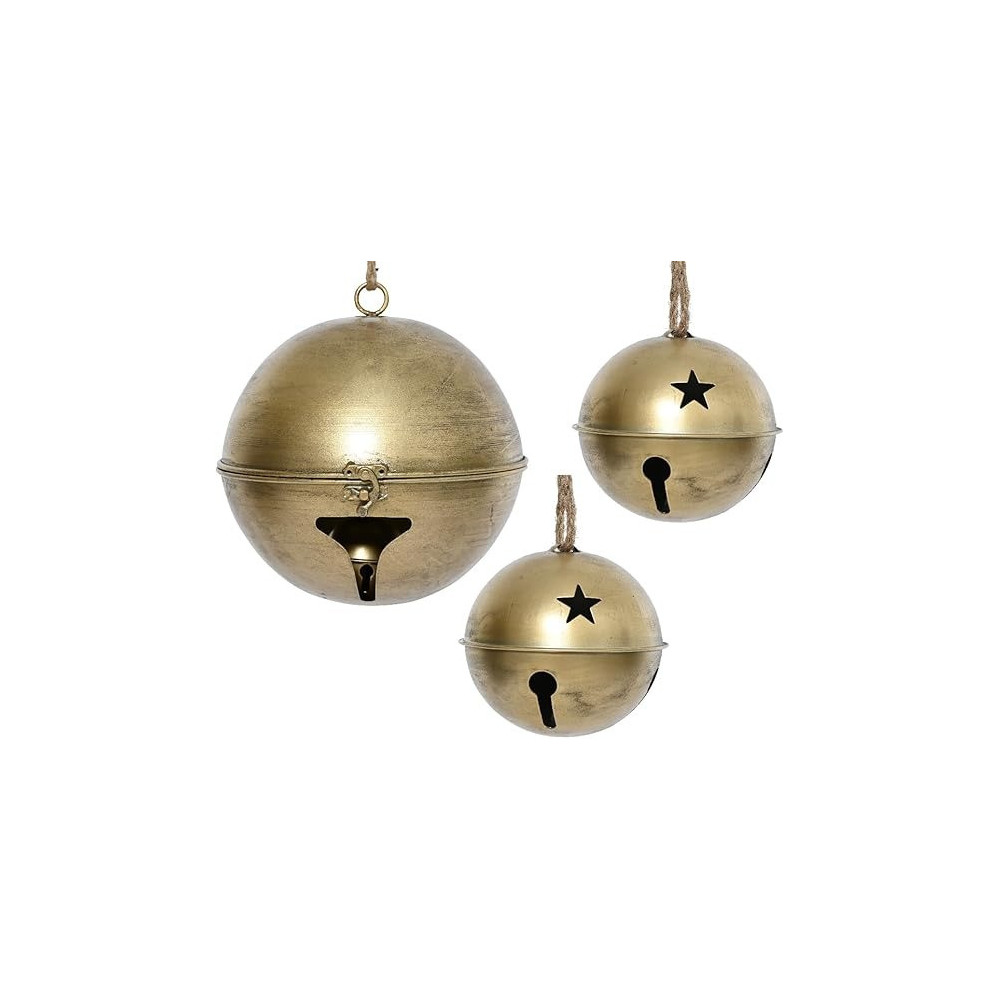 Kaemingk Bell Iron Powder Coating, Gold
