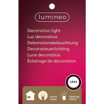 Kaemingk Sock Plastic Flashing Effect Indoor Hanging Decoration, Deer Santa Penguin, Assorted