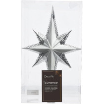 Kaemingk Silver Tree Topper Star
