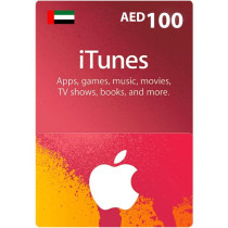 App Store & iTunes AED100 UAE Region Instant E-mail Delivery