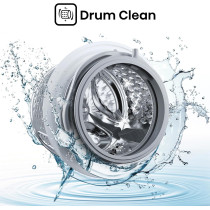 Hisense WFQP8012T 8 Kg Front Load Slim Drum Washing Machine, Inverter Motor 1200 RPM, Quick Wash, Pause And add Function, Allergy Steam Care, Titanium Grey