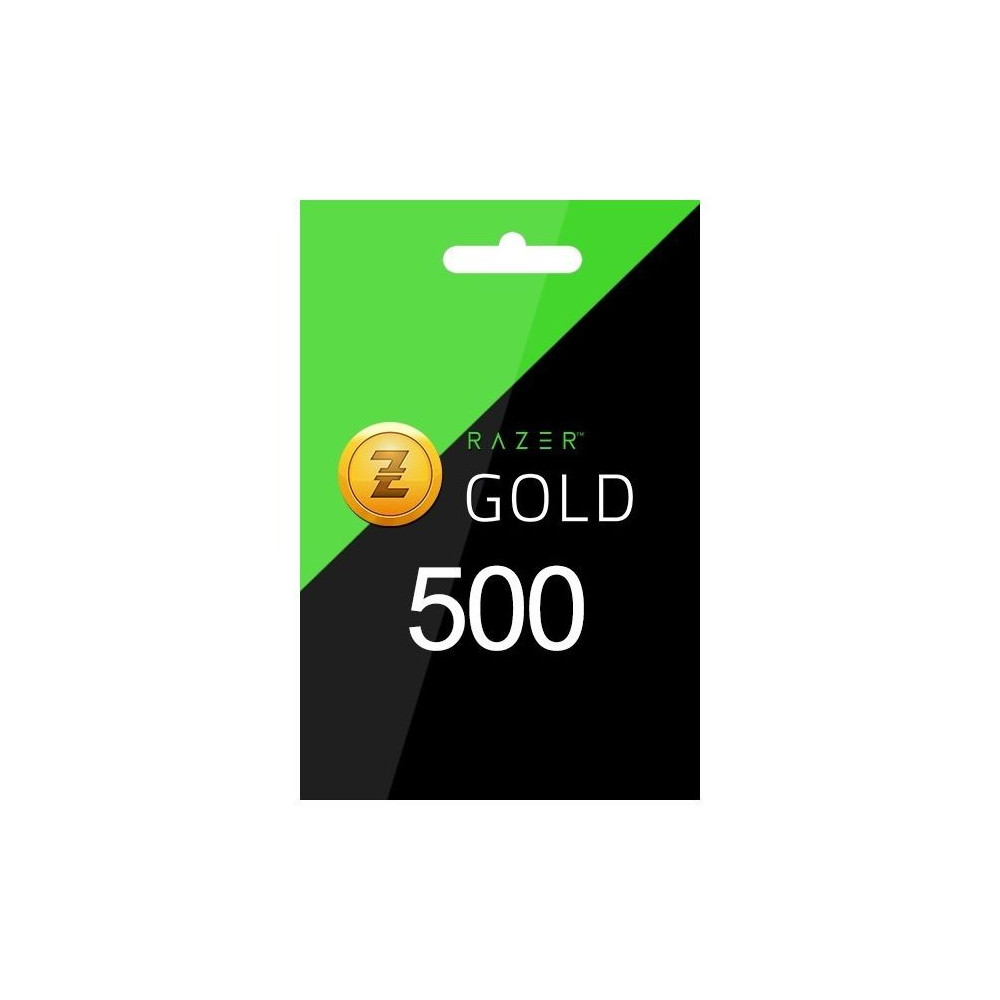 USD 500 Razer Gold Global Instant E-mail Delivery