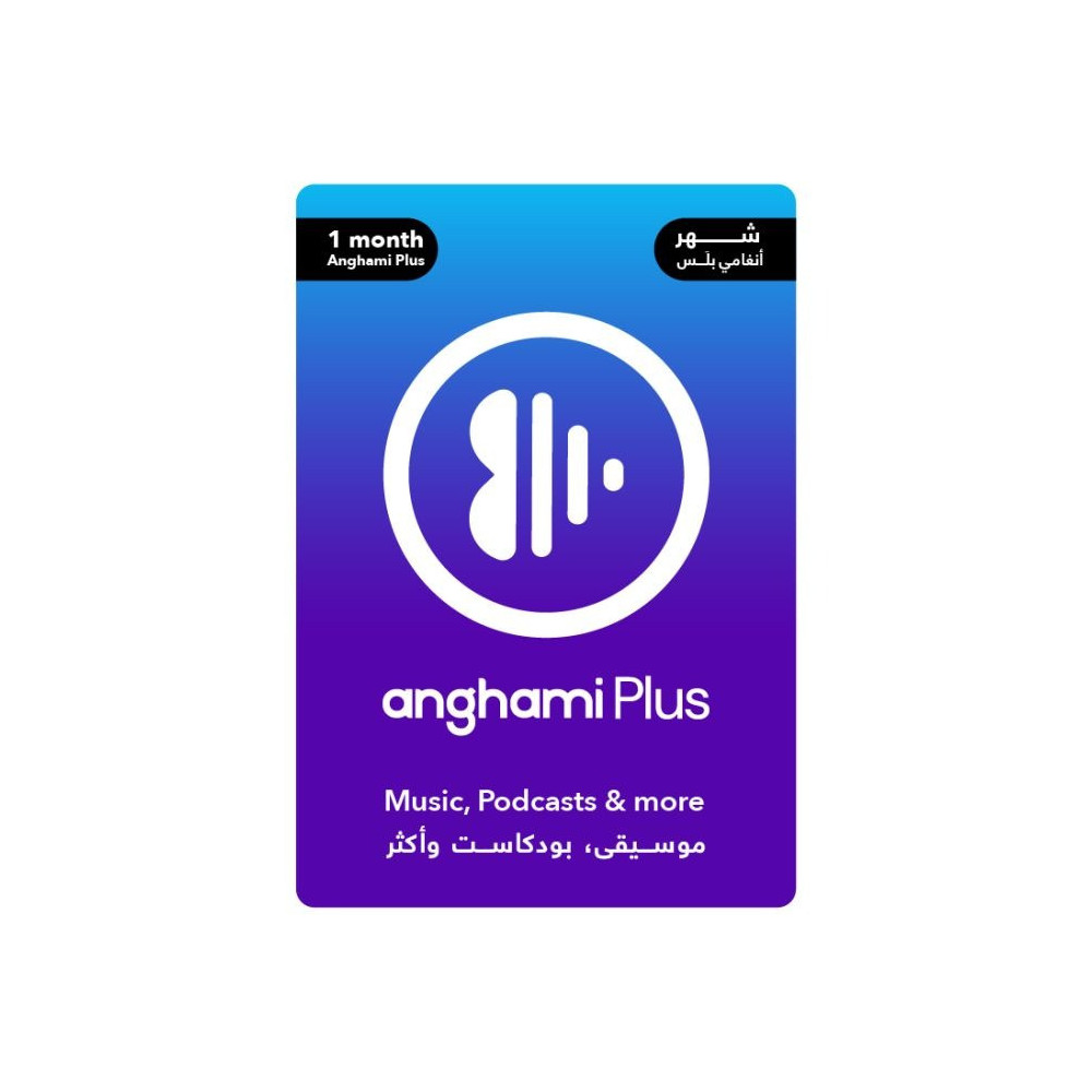 Anghami 1 month SAR21.99 KSA Region Instant E-mail Delivery