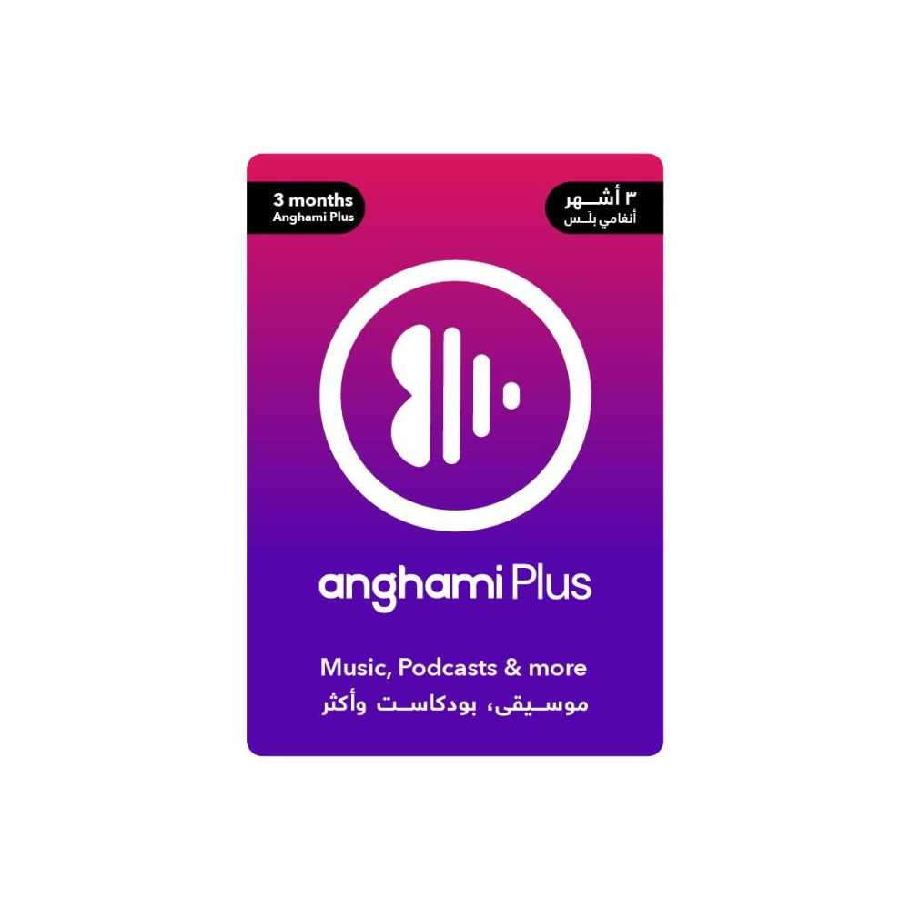 Anghami 3 month SAR64.99 KSA Region Instant E-mail Delivery