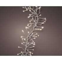 Kaemingk Led Cluster Lights 8 Function Twinkle Effect, Warm White, 1512 Led