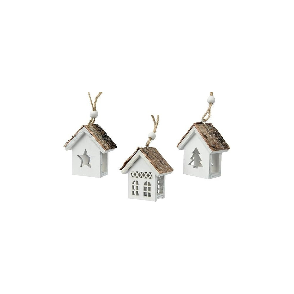 Kaemingk House Firwood White, Assorted 1 Piece