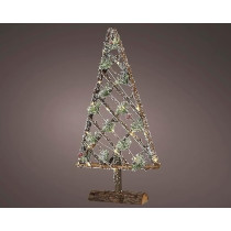 Kaemingk Micro Led Tree Wood Steady Natural, Warm White, 49 Cm, 1 Piece