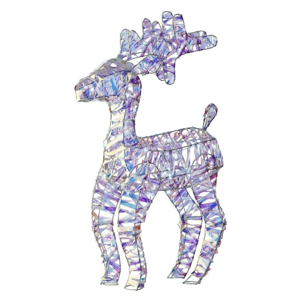 Kaemingk Micro Led Reindeer Pet Steady, Cool White, 70 Cm, 1 Piece
