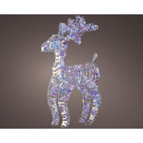 Kaemingk Micro Led Reindeer Pet Steady, Cool White, 70 Cm, 1 Piece