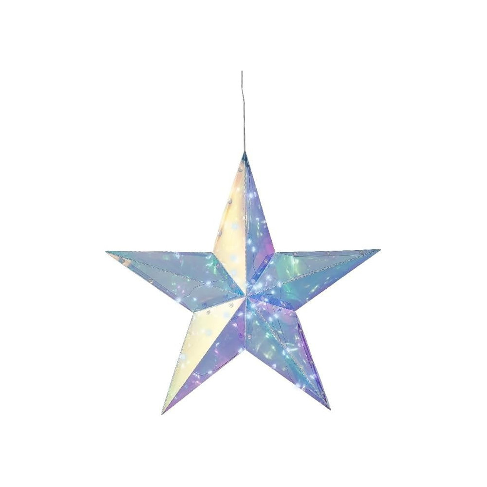Kaemingk Micro Led Star Pet Steady, Cool White, 36 Cm