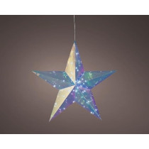 Kaemingk Micro Led Star Pet Steady, Cool White, 36 Cm