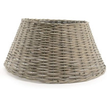 Deco 79 Kaemingk Christmas Decoris Tree Ring Willow Grey Washed, 240Cm