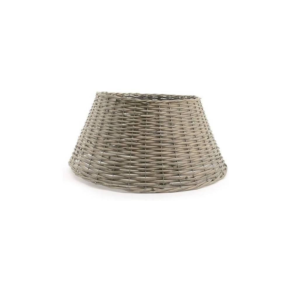 Deco 79 Kaemingk Christmas Decoris Tree Ring Willow Grey Washed, 240Cm