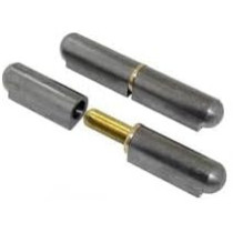 Abbas Ali Heavy Duty Weldable Bullet Hinge, Stainless Steel for Gates, Doors, and DIY Projects, 100x14x16 mm