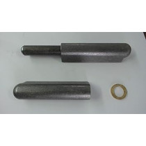 Abbas Ali Heavy Duty Weldable Bullet Hinge, Stainless Steel for Gates, Doors, and DIY Projects, 100x14x16 mm