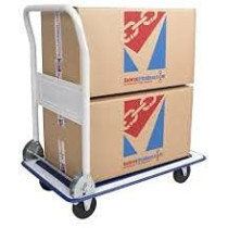 Abbas Ali Platform Foldable Trolley 150Kg With Bungee Cord For Carrying Product Safely One Place To Another