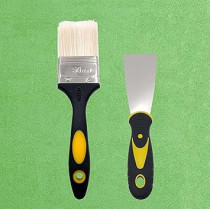 Abbas Ali Paint Roller Set 9Pc-For Walls And Ceilings, Paint Pads, Paint Tray, Brush, Scraper, Mini Rollers For Painting, Paint Sleeves