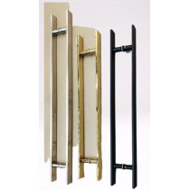 Abbas Ali Pull Handle For Glass Door And Wooden Door Sliding Door Handle Easy To Install, 40 x 10, 600mm, Black