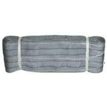 Abbas Ali 2 Ply 4m Polyester Webbing Sling 100mm 4Ton, Grey