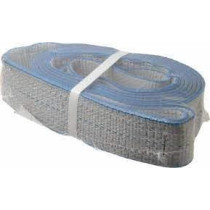 Abbas Ali 2 Ply 4m Polyester Webbing Sling 100mm 4Ton, Grey