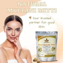 Abbas Ali Organic Pure Multani Mitti (Fullers Earth) Skin Face Clay For Oil Control, 2kg