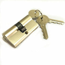 Abbas Ali Sliding Lock Stainless Steel Door Cylinder Lock 70mm, Silver