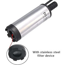 Abbas Ali 12V Fuel Transfer Pump Submersible Water Pump Mini Electric Oil Pump With Filter For Automotive, Farm And Marina Use