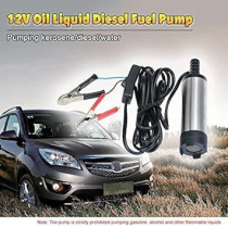 Abbas Ali 12V Fuel Transfer Pump Submersible Water Pump Mini Electric Oil Pump With Filter For Automotive, Farm And Marina Use