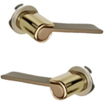 Abbas Ali Stylish And Modern Rosset Door Handle DED N09, Rose Gold
