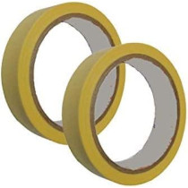 Abbas Ali Automotive Self Adhesive Masking Tape For Painting, Labelling, Packing, Craft, Art, Home, Office, School, 1 Inch, Pack Of 2