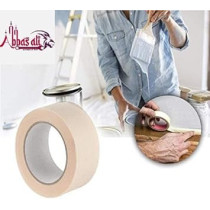 Abbas Ali Automotive Self Adhesive Masking Tape For Painting, Labelling, Packing, Craft, Art, Home, Office, School, 1.5 Inch, Pack Of 6