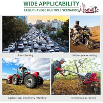 Abbas Ali 20L Gasoline Metal Jerry Can For Petrol/Diesel/Water, Red