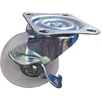 Abbas Ali 2 Inch Caster Wheel Flat With Break, 4Pcs Set