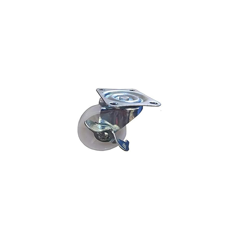 Abbas Ali 2 Inch Caster Wheel Flat With Break, 4Pcs Set