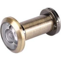 Abbas Ali 200 Degree Peep Hole Door Viewer With Heavy Duty Privacy Cover Home Security, Gold
